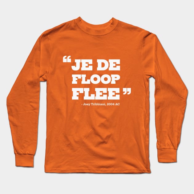Joey French Je De Floop Flee Long Sleeve T-Shirt by marcamu